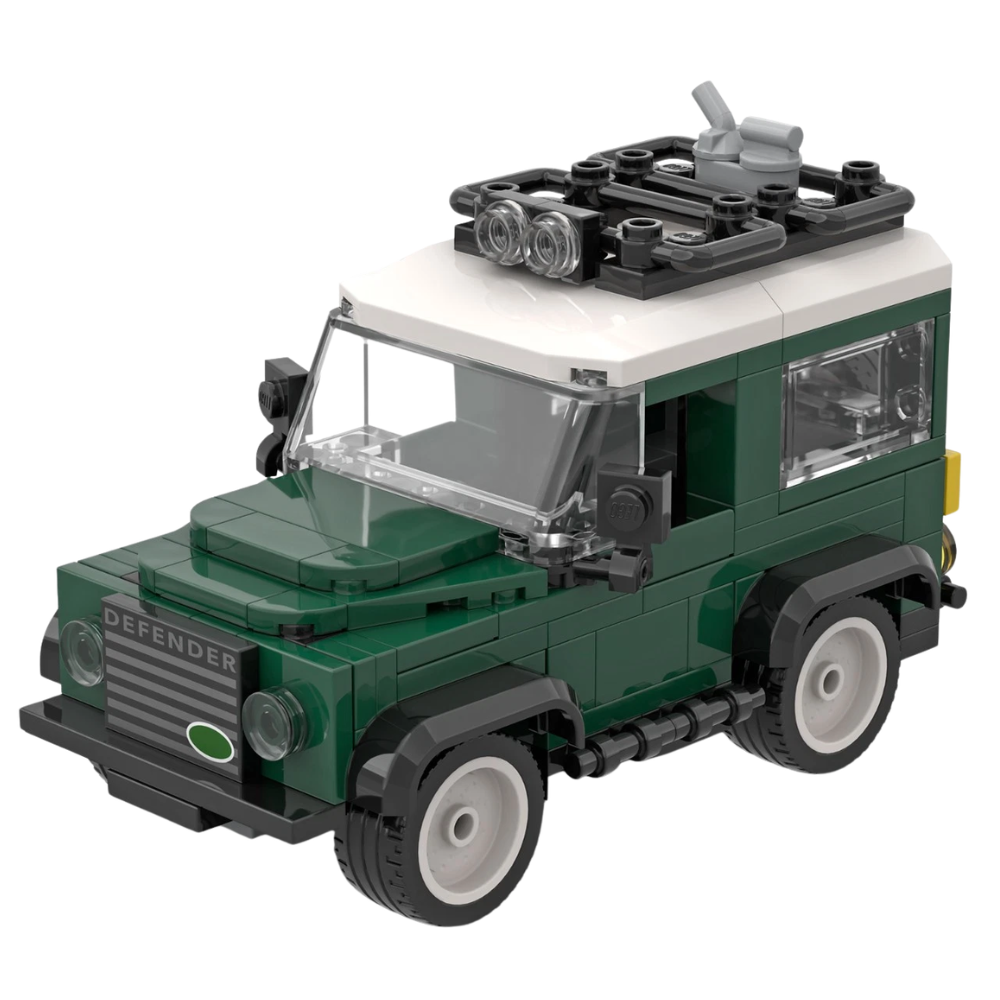 LEGO Land Rover 4x4 Vehicle Custom Kit 168 Pieces Dark Green