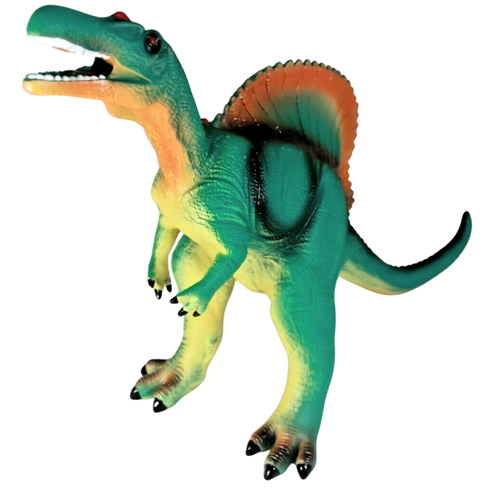 24 Inch T-Rex Dinosaur Toy, Realistic Rubber Tyrannosaurus Figure Gift for Kids 3+