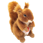 Teddy Hermann Red Squirrel Plush Soft Toy Woodland Animal Teddy Gift 90818 New Cute Cuddly Toy