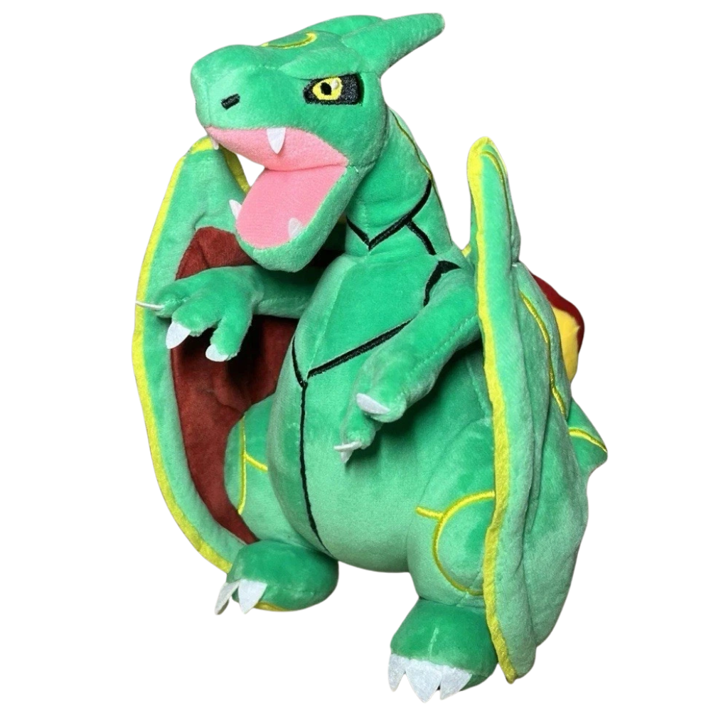 Charizard Fusion Rayquaza Pokemon Plush Soft Toy 24cm Cute Collectible Gift Toy for Kids