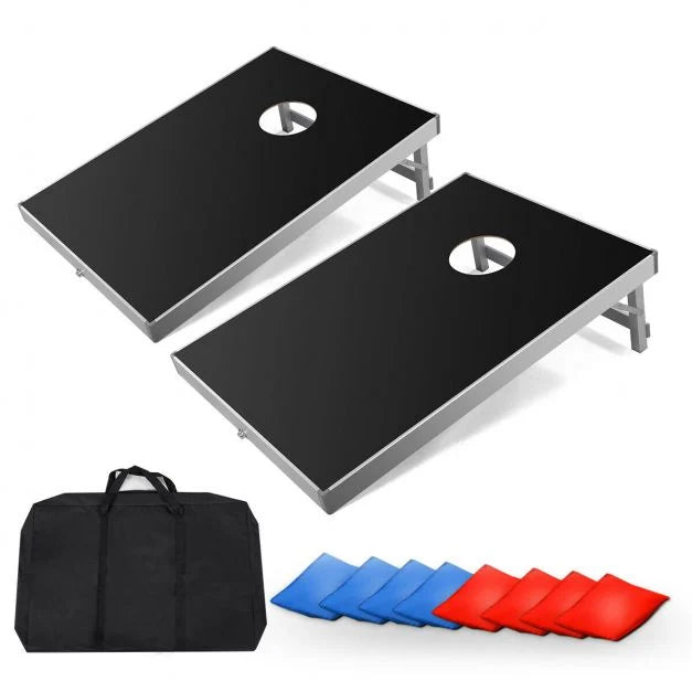 Cornhole Game Board Set with Portable Carry Bag