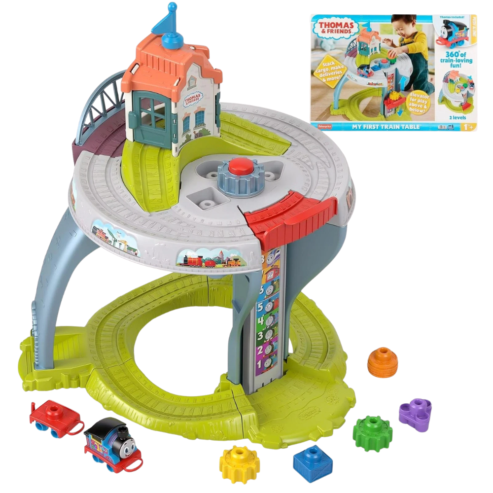 Thomas & Friends My First Train Table Fisher-Price Activity Toy for Kids Indoor Play Fun