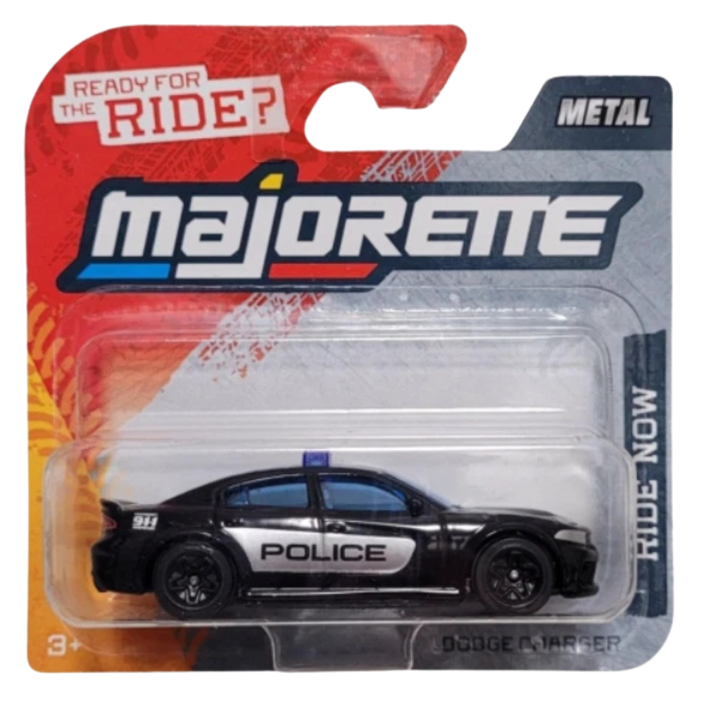Matchbox Dodge Charger Police Car 1:60–1:64 Scale Diecast American Model Toy