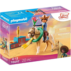 Playmobil 70697 Dreamworks Spirit Untamed Rodeo Pru 20-Piece Playset Toy for Kids