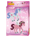 Hama Beads Fantasy Horses Hanging Box Unicorn & Pegasus Creative Craft Set for Kids Ages 5+