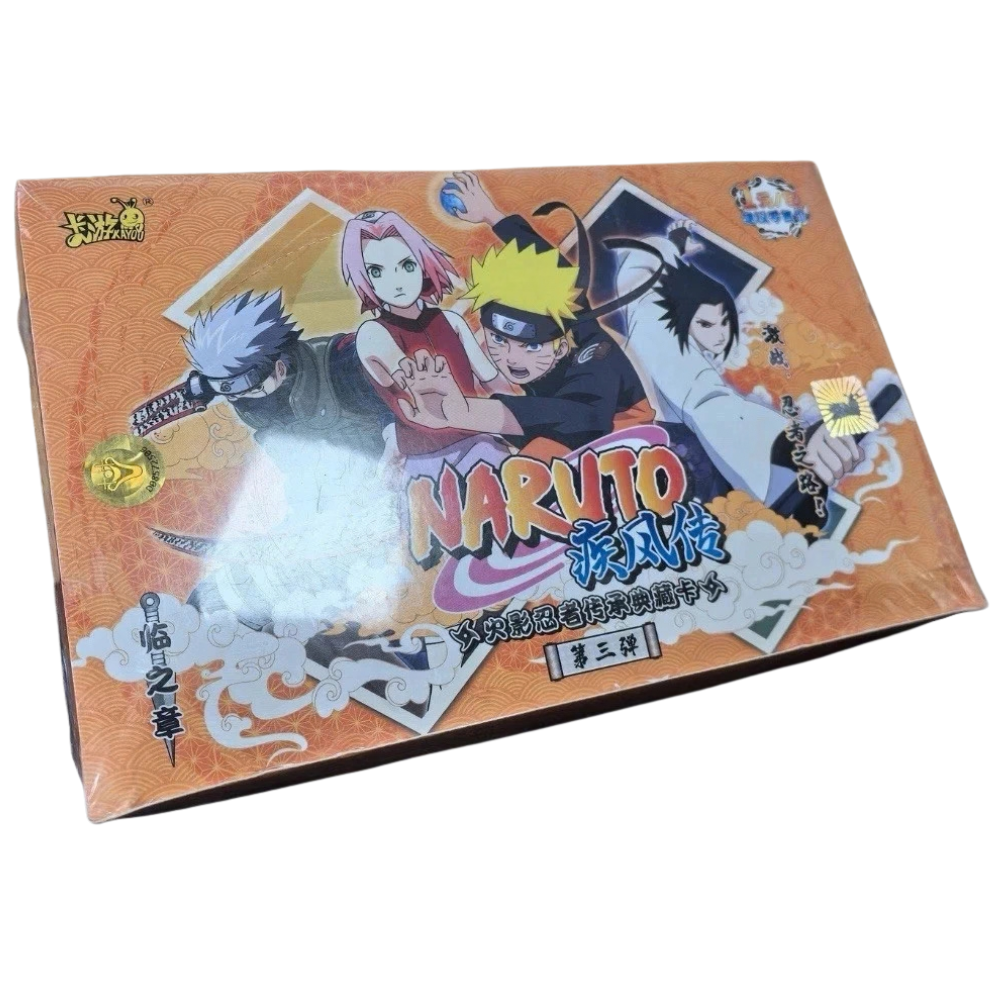 Naruto Kayou Tier 1 Wave 3 TCG Trading Cards 36 Packs Brand New Sealed Box
