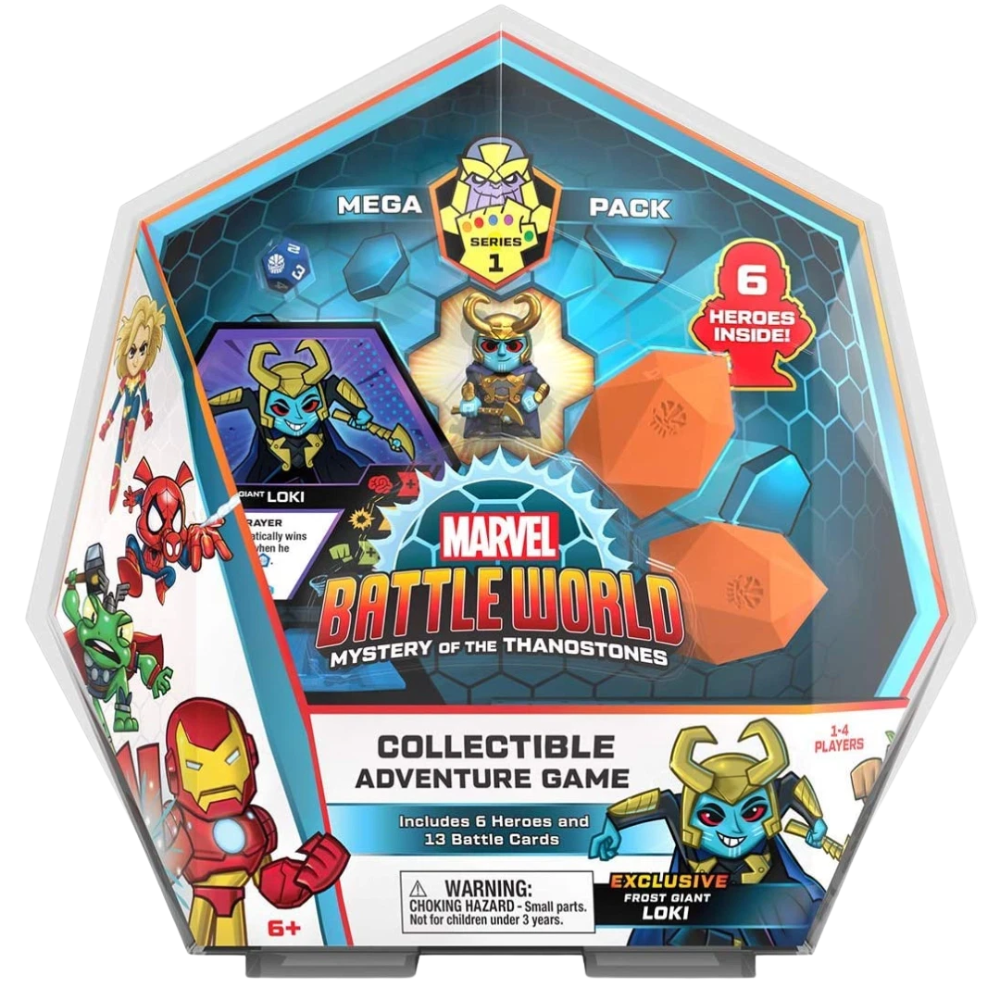 Marvel Battleworld Series 1 Mystery of the Thanostones Mega Pack Loki Game Set