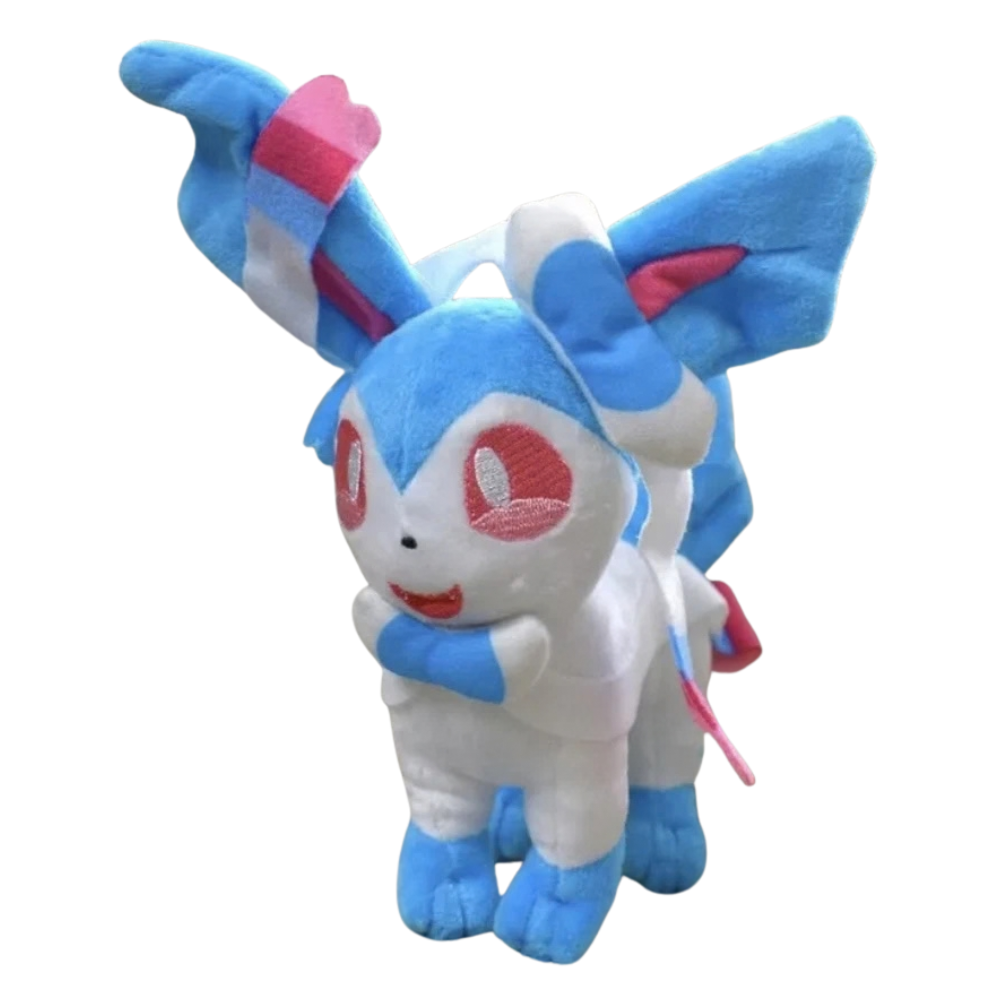 Pokemon Shiny Sylveon Plush Soft Toy Teddy 18cm Cuddly Fairy-Type Character Gift Kids Collectors Uk
