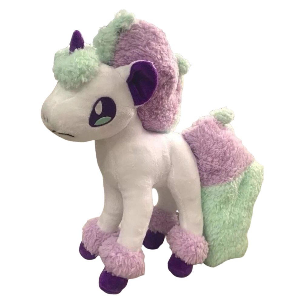 Pokemon Galarian Ponyta Plush Soft Toy Teddy 25cm Cute Character Collectible Kids Gift