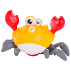 Toyland 22cm Crazy Crab Moving Bubble Machine with Led Lights Sounds 2x60ml Solution Kids Ages 3+