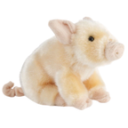 Living Nature Pig Plush Soft Toy Farm Animal Teddy Pink