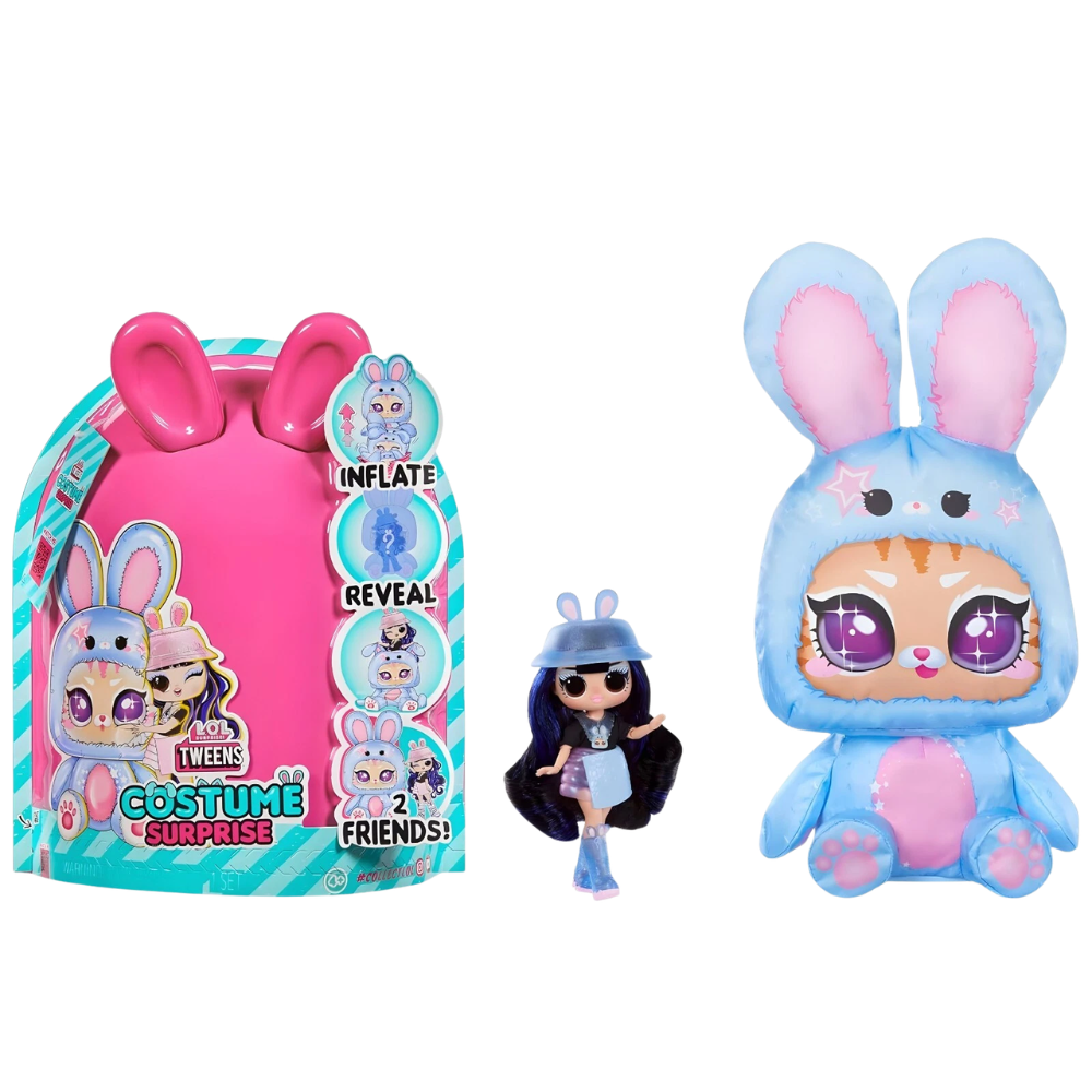 L.O.L. Surprise Tweens Costume Surprise Aya Cherry Doll with Inflatable Bunny Costume
