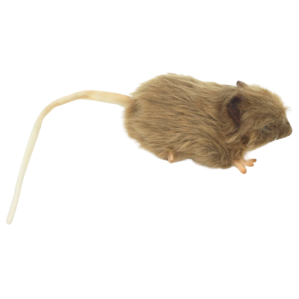 Hansa Brown Fat Rat Plush Soft Toy Animal Teddy Rodent Lovers Gift 5577 Cute Cuddly Toy