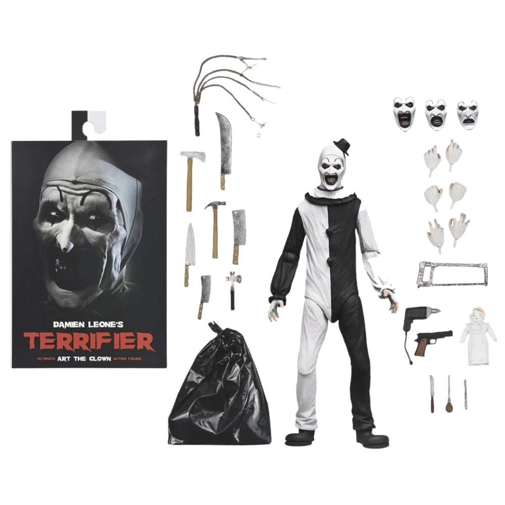 NECA Terrifier Art the Clown Halloween Horror 7" Action Figure Toy Gift