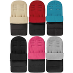 Premium Universal Footmuff Cosy Toes for Silver Cross Pram Stroller Waterproof Liner