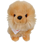 Teddy Hermann Pomeranian Puppy Plush Soft Toy Dog Animal Teddy Gift 91927 Cuddly Companion