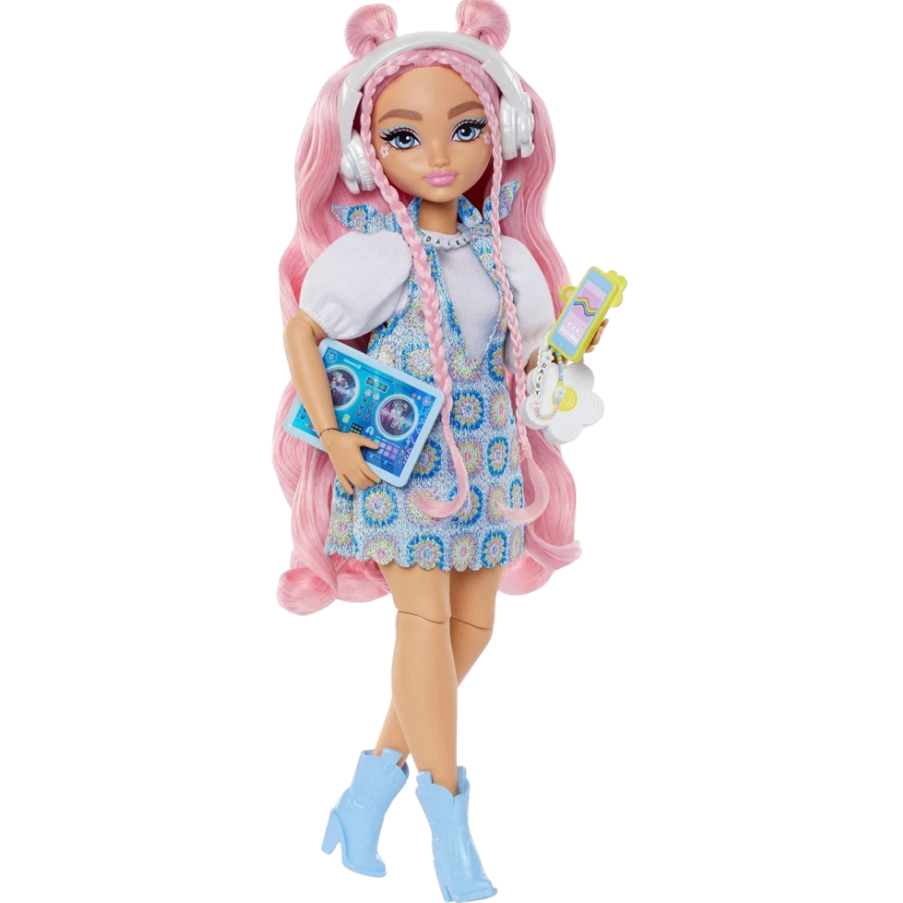 Barbie Dream Besties Daisy Jean Fashion Doll with Music Accessories Kids Toy Gift Set Ages 4+