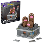 Mega Pokémon Mini Motion Dugtrio Building Set 350 Pieces Pop Up Motion Collectible Toy 13