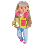 Baby Born Deluxe Colour Coat Set for 43cm Toy Dolls, Dress-Up Outfit for Boys and Girls