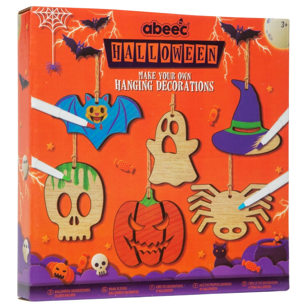 Halloween Crafts for Kids Make Your Own Hanging Decorations Creative Craft Kit Set Fun!!