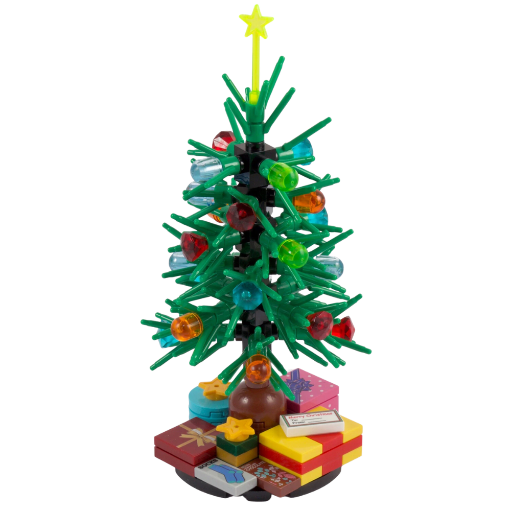 LEGO Christmas Tree 12.5cm with Presents Winter Village Xmas Decor
