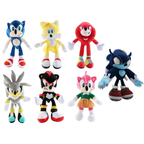 Sonic The Hedgehog Plush Knuckles Tails Stuffed Teddy Bear Soft Toy Anime