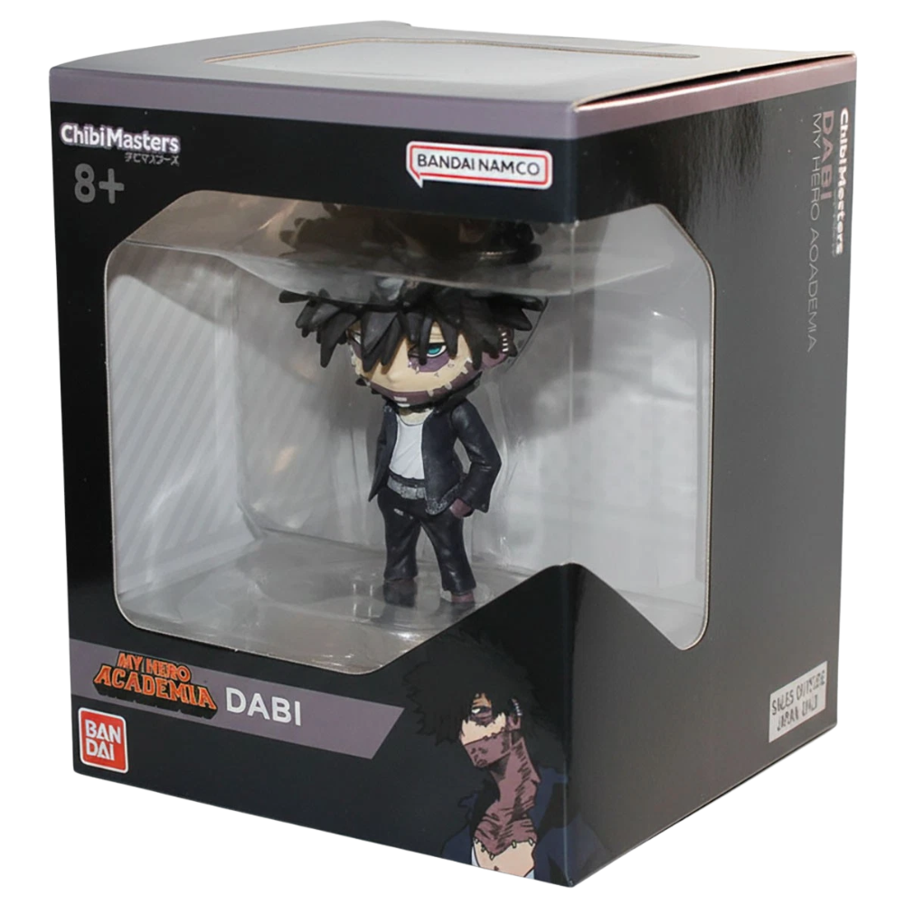 My Hero Academia Dabi Figure Official Bandai Chibi Anime Collectible Toy Gift
