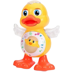 PEBBLE HUG Dancing Duck Musical Singing Waddling Battery Operated Toy