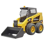 Bruder 02481 CAT Skid Steer Loader Yellow Construction Farm Toy Vehicle