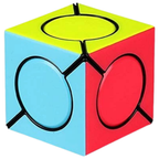 Qiyi Six Spot Stickerless Magic Cube Puzzle Toy Smooth Twister Brain Teaser Gift