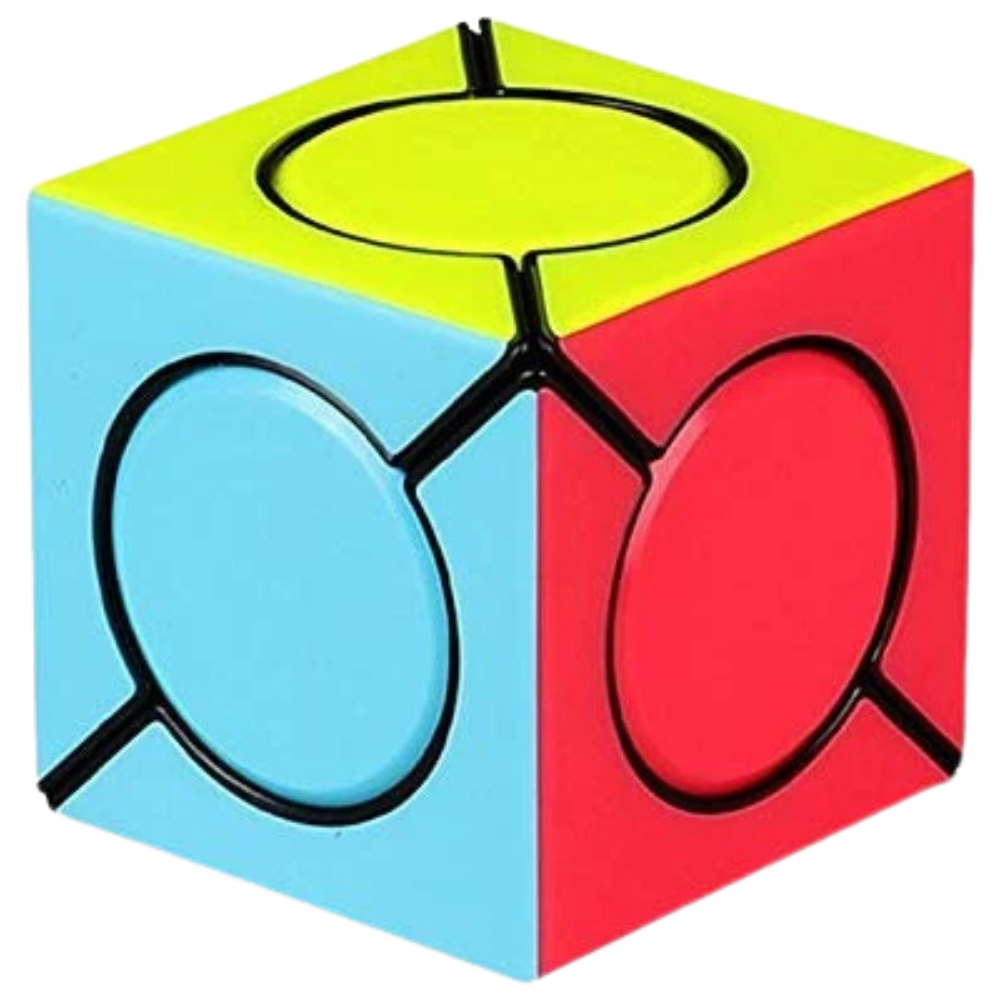 Qiyi Six Spot Stickerless Magic Cube Puzzle Toy Smooth Twister Brain Teaser Gift
