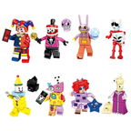 2026 8PCS The Amazing Digital Circus Action Figure Building Blocks Set Gift