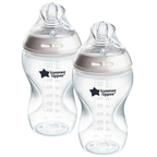 Tommee Tippee Natural Start Anti-Colic Baby Bottles 340ml Pack of 2