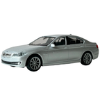 Welly Bmw 535i Silver Diecast Luxury German Car Model Toy 1:43 Scale Collectible Vehicle
