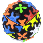 QiYi Gear Ball Cube 3D Puzzle, Spherical Gear Magic Speed Cube Toy for Kids & Adults