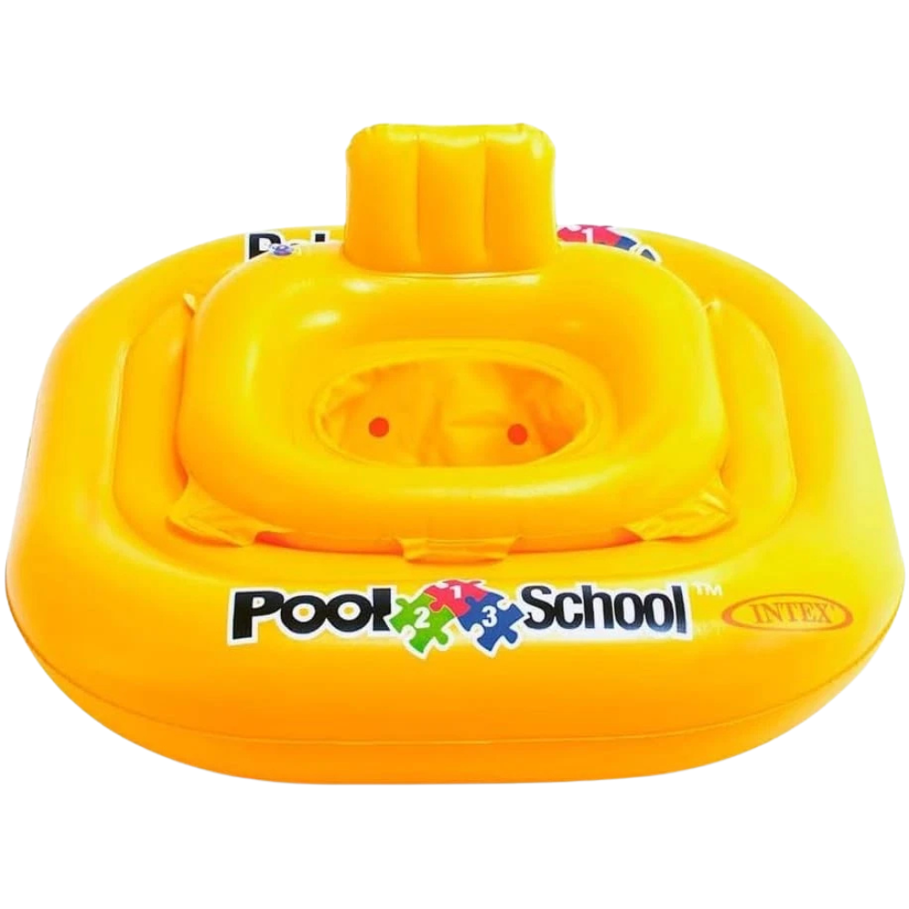 Baby Pool Float Deluxe Seat with Sunshade Infant Swimming Ring for Pool & Beach