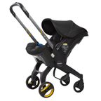 Doona+ Baby Car Seat & Travel Stroller Convertible Pushchair Infant Car Seat Black