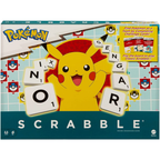 Scrabble Pokémon Word Board Game with 50 Challenge Cards Mattel Family Game Ages 8+