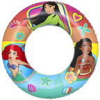 Disney Princess Inflatable Swim Ring for Kids, Swimming Pool Float Age 3+