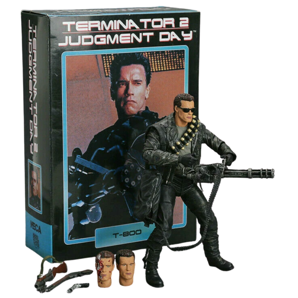 NECA Terminator 2 Judgment Day T-800 Arnold Schwarzenegger Action Figure