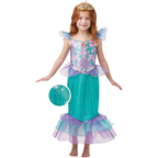 Rubie's Disney Princess Ariel Mermaid Costume Child Size Large 128cm 7-8 Years Dress-Up