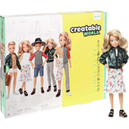 Barbie Creatable World Deluxe Customisable Character Doll Kit with Accessories Ggt67 Toy Set