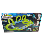 Glow in the Dark Racing Track Set 71pc 2 Player RC Cars Loops Stunts Kids 6+
