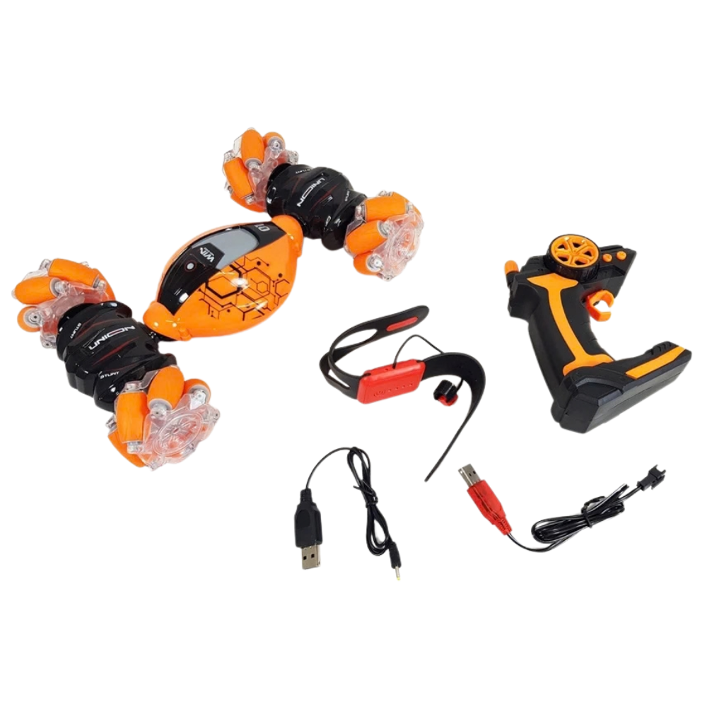 Remote Control Stunt Car RC 4WD Gesture Control 360° Spin 1:16 Kids 8+