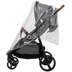 Buggy Rain Cover Compatible with Silver Cross Stroller 250 Micron Clear PVC Weather Shield