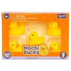 5PCS Mochi Duck Squishy Toys Stretchy Sensory Kids Party Bag Fillers