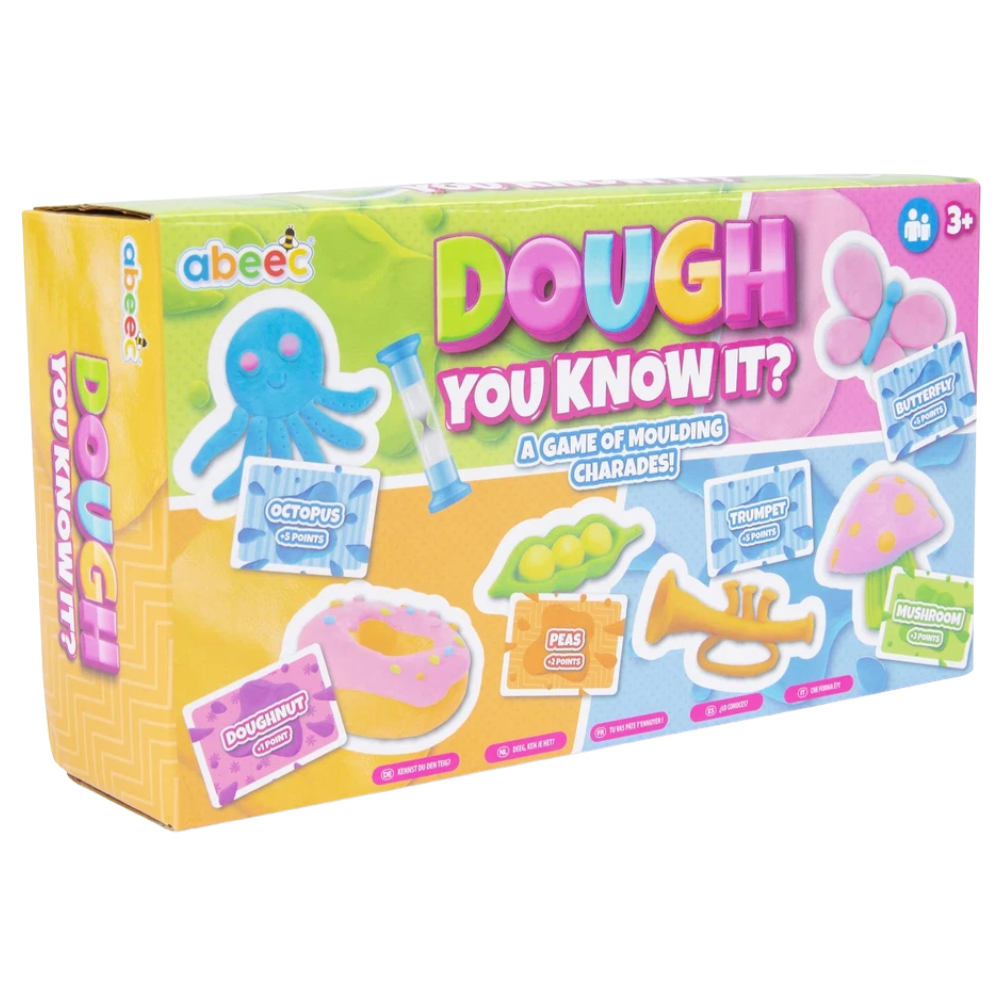 abeec Dough You Know It Board Game Family Fun Kids Creative Dough Party Game