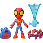 Marvel Spidey and His Amazing Friends Web-Spinners Spidey Figure with Backpack and Sidekick