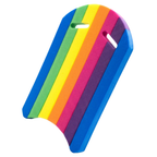 Rainbow Swimming Kickboard Lightweight EVA Foam Swim Board for Kids & Adults