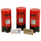 Lego Postboxes Set of 3 Custom Printed Genuine Lego Pieces Street Scene Accessories Display